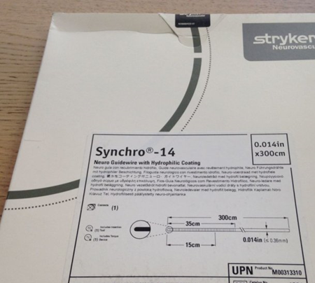 神经导丝 Synchro Neuro Guidewires